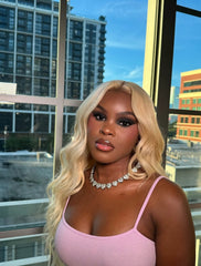 613/Blonde Full Frontal Wigs