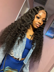 Natural Color Full Frontal Wigs